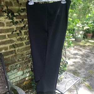 Artex Fashion- TEXTURED BLACK CROP PANTS RESORT- Size XL- EUC